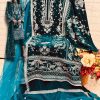 FEPIC V 17039 B ROSEMEEN VELVET PAKISTANI SUITS