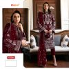 FEPIC V 17039 C ROSEMEEN VELVET PAKISTANI SUITS