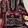 FEPIC V 17039 C ROSEMEEN VELVET PAKISTANI SUITS