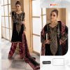 FEPIC V 17040 B ROSEMEEN VELVET SUITS IN INDIA