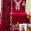 FLORENT 1024 A VELVET PAKISTANI SALWAR SUITS