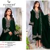 FLORENT 1024 C VELVET PAKISTANI SALWAR SUITS