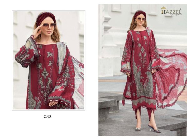 HAZZEL 2003 PRINTED COTTON PAKISTANI SUITS