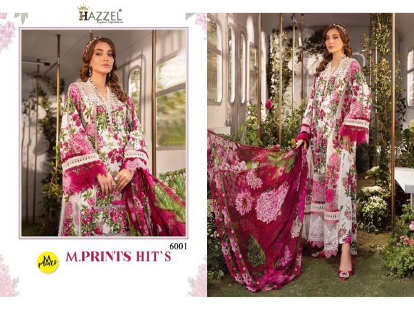 HAZZEL 6001 M PRINTS HITS COTTON PRINTED SUITS