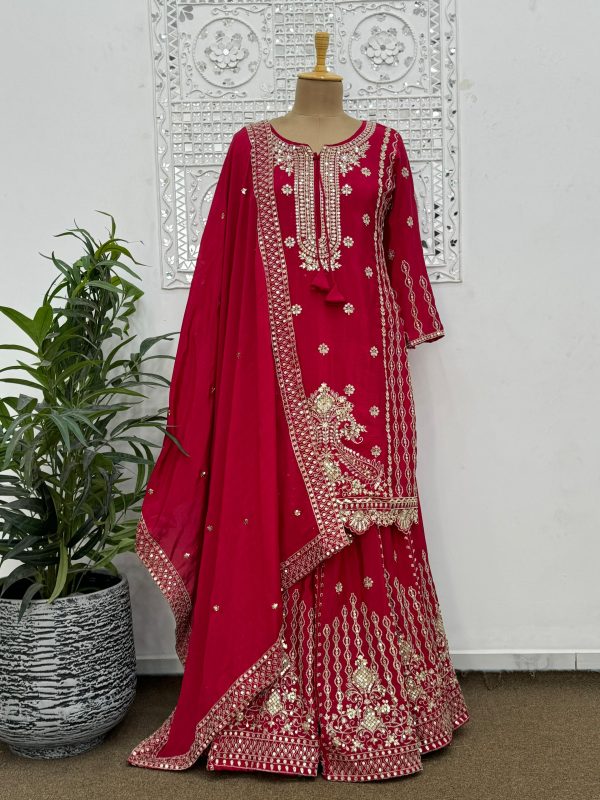 HK 1681 A DESIGNER SALWAR KAMEEZ SUITS