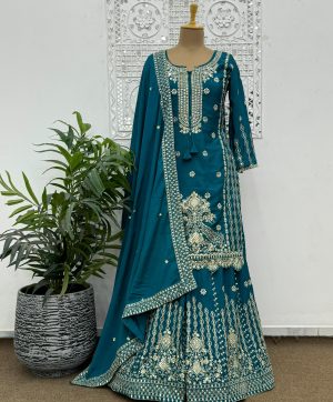 HK 1681 C DESIGNER SALWAR KAMEEZ SUITS