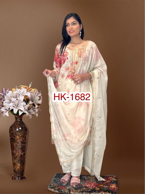 HK 1682 DESIGNER SALWAR SUITS WHOLESALE