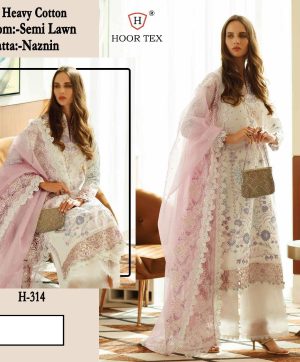 HOOR TEX H 314 PAKISTANI SUITS IN INDIA