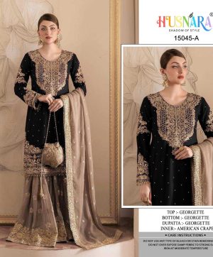 HUSNARA 15045 A READYMADE SALWAR SUITS