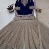 HUSNARA 15045 C READYMADE SALWAR SUITS