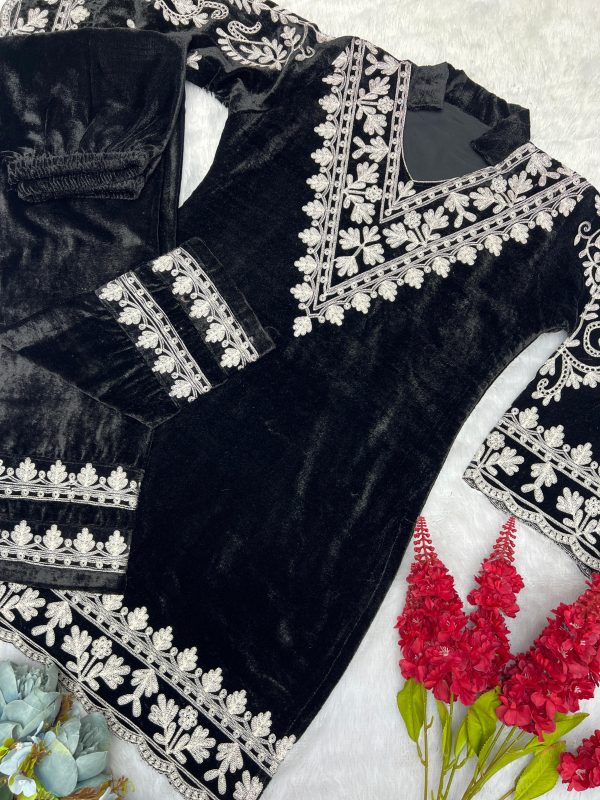 JAL FASHION JL 1023 C DESIGNER VELVET SUITS