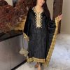 JENNY DESIGNER JD 576 A VELVET KAFTAN SUITS