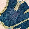 JENNY DESIGNER JD 576 C VELVET KAFTAN SUITS