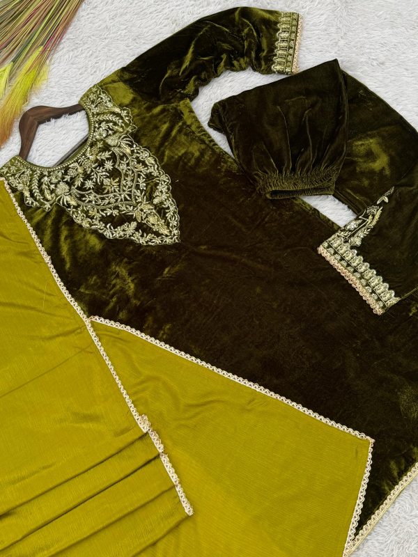 JENNY DESIGNER JD 579 VELVET SALWAR SUITS