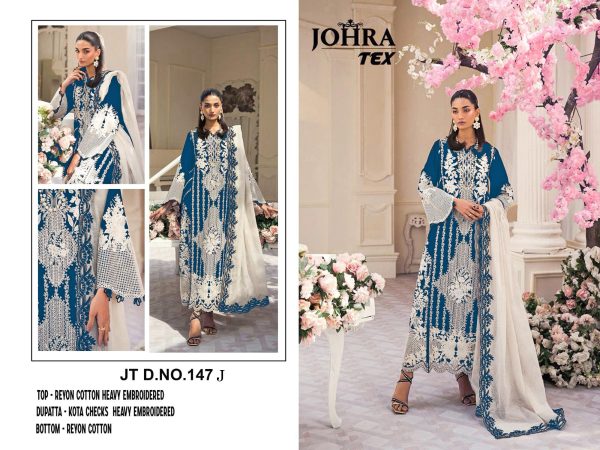 JOHRA TEX JT 147 J PAKISTANI SALWAR SUITS