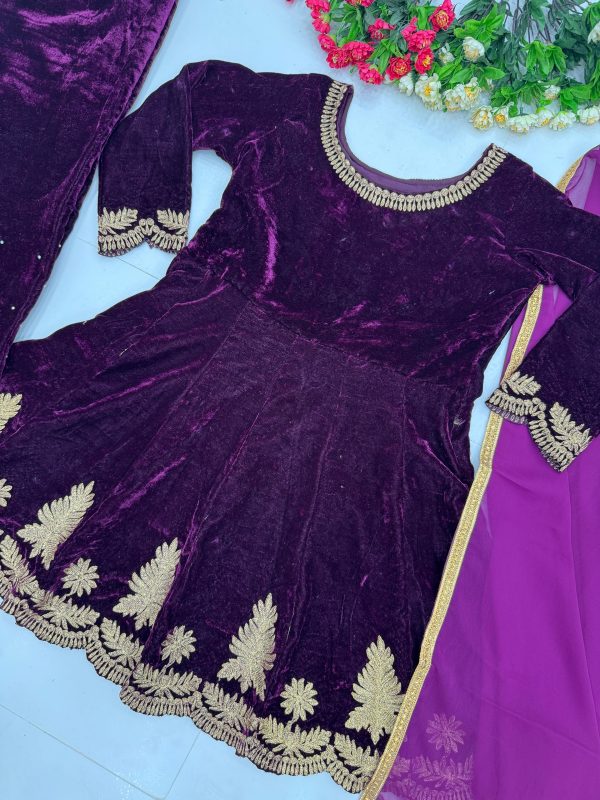 KARMA FASHION KF 1661 DESIGNER VELVET SUITS