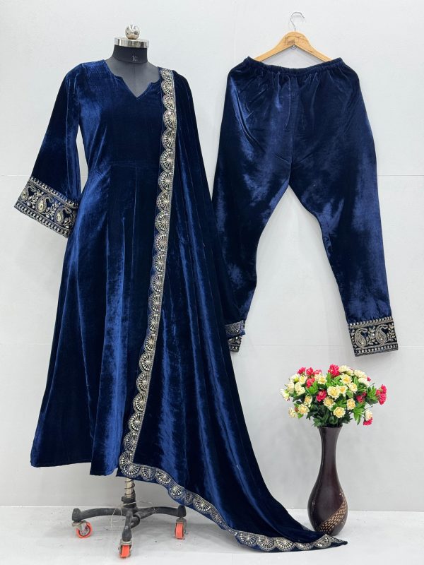 KARMA FASHION KF 1662 DESIGNER VELVET SUITS