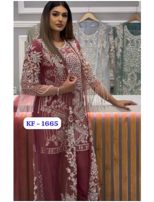 KARMA FASHION KF 1665 DESIGNER SALWAR SUITS