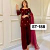 KARMA FASHION ST 188 DESIGNER VELVET SUITS