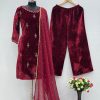 KARMA FASHION ST 188 DESIGNER VELVET SUITS