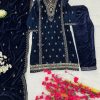 KAVYA 3132 B DESIGNER VELVET SUITS WHOLESALE