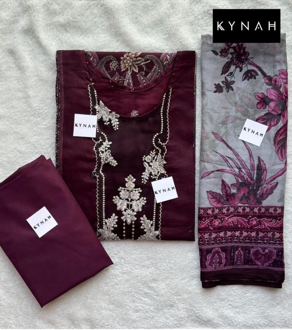 KYNAH 2195 B PAKISTANI COTTON SALWAR KAMEEZ