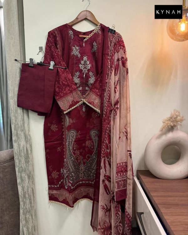 KYNAH 2195 PAKISTANI COTTON SALWAR KAMEEZ