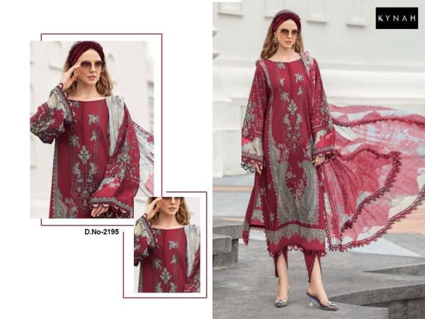 KYNAH 2195 PAKISTANI COTTON SALWAR KAMEEZ