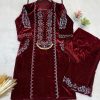 LG 1890 B DESIGNER VELVET SALWAR SUITS