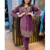 LG 1893 C DESIGNER VELVET SALWAR SUITS IN INDIA