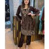 LG 1893 D DESIGNER VELVET SALWAR SUITS IN INDIA