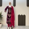 LG 1896 DESIGNER VELVET PAKISTANI SALWAR SUITS