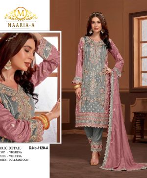 MAARIA A 1120 A TO E PAKISTANI SUITS IN INDIA