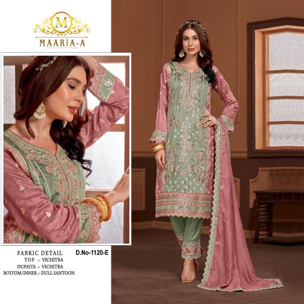 MAARIA A 1120 A TO E PAKISTANI SUITS IN INDIA