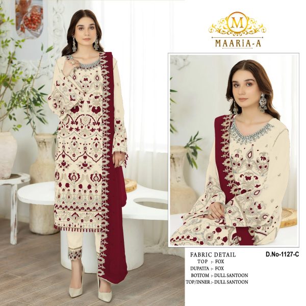 MAARIA A 1127 C PAKISTANI SALWAR KAMEEZ