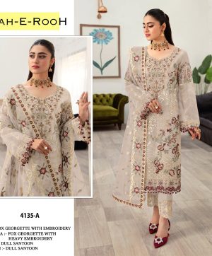 MAH E ROOH 4135 A TO E PAKISTANI SUITS IN INDIA