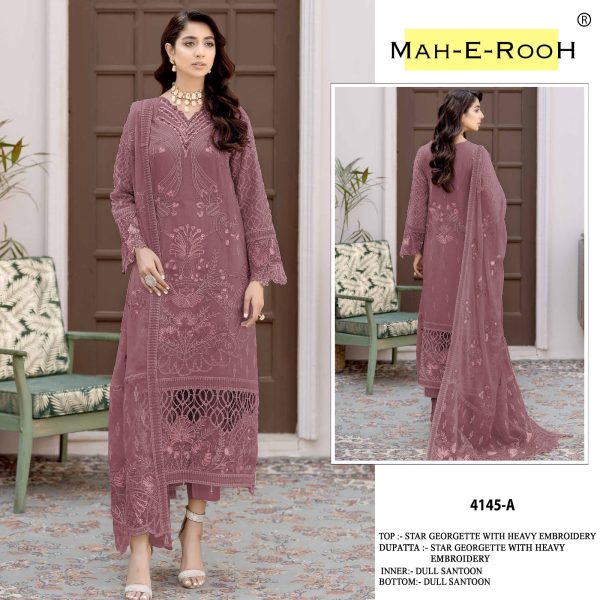 MAH E ROOH 4145 A TO E PAKISTANI SALWAR KAMEEZ