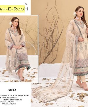 MAH E ROOH 5129 A TO E PAKISTANI SUITS IN INDIA