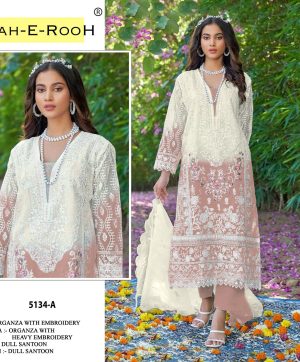 MAH E ROOH 5134 A TO H PAKISTANI SALWAR SUITS