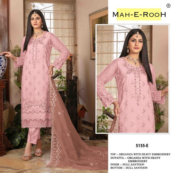 MAH E ROOH 5155 A TO E SALWAR KAMEEZ WHOLESALE