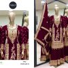 MEHBOOB TEX 1449 B VELVET PAKISTANI SUITS IN INDIA