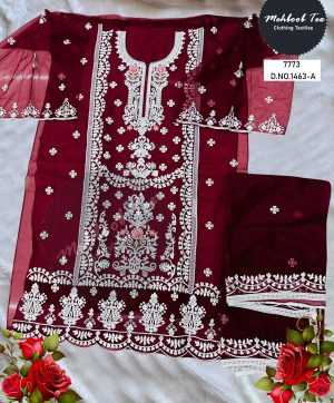 MEHBOOB TEX 1463 A PAKISTANI SUITS WHOLESALE