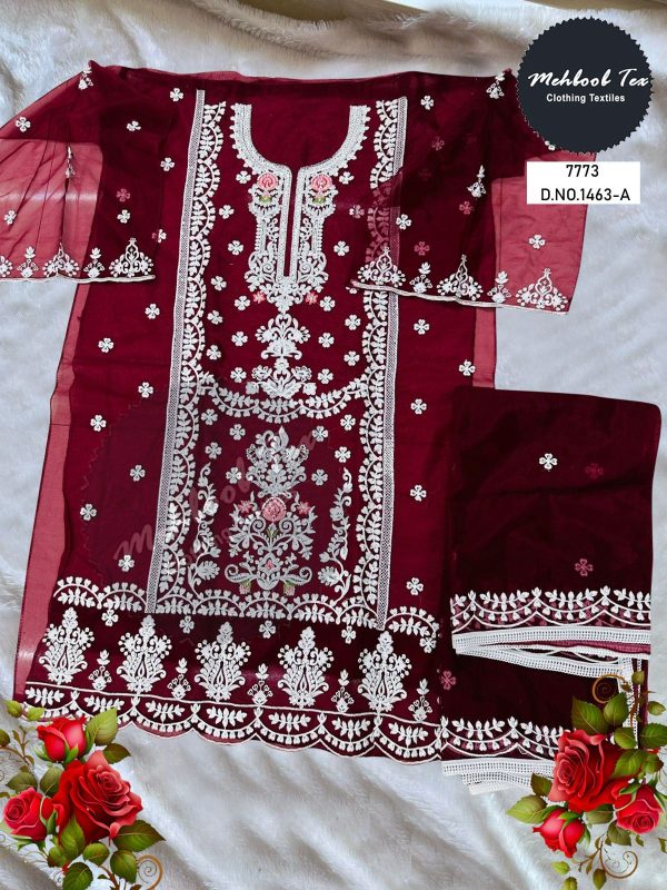 MEHBOOB TEX 1463 A PAKISTANI SUITS WHOLESALE