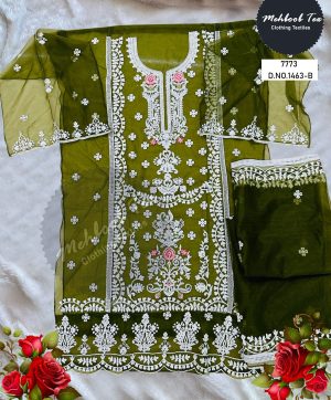 MEHBOOB TEX 1463 B PAKISTANI SUITS WHOLESALE