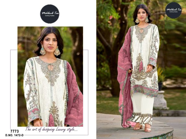 MEHBOOB TEX 1472 D PAKISTANI SALWAR SUITS IN INDIA