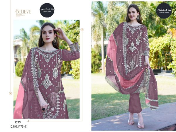 MEHBOOB TEX 1475 B PAKISTANI SUITS IN INDIA