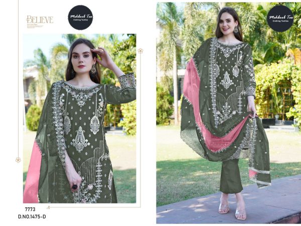 MEHBOOB TEX 1475 D PAKISTANI SUITS IN INDIA