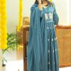 MURTI TRENDS BLUE PURE COTTON KURTI WHOLESALE