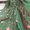 MURTI TRENDS GREEN VOLUMINOUS ANARKALI SUITS SET