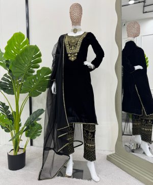 RTC 5775 DESIGNER VELVET PAKISTANI SUITS